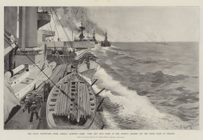 Le manovre navali con la flotta dell